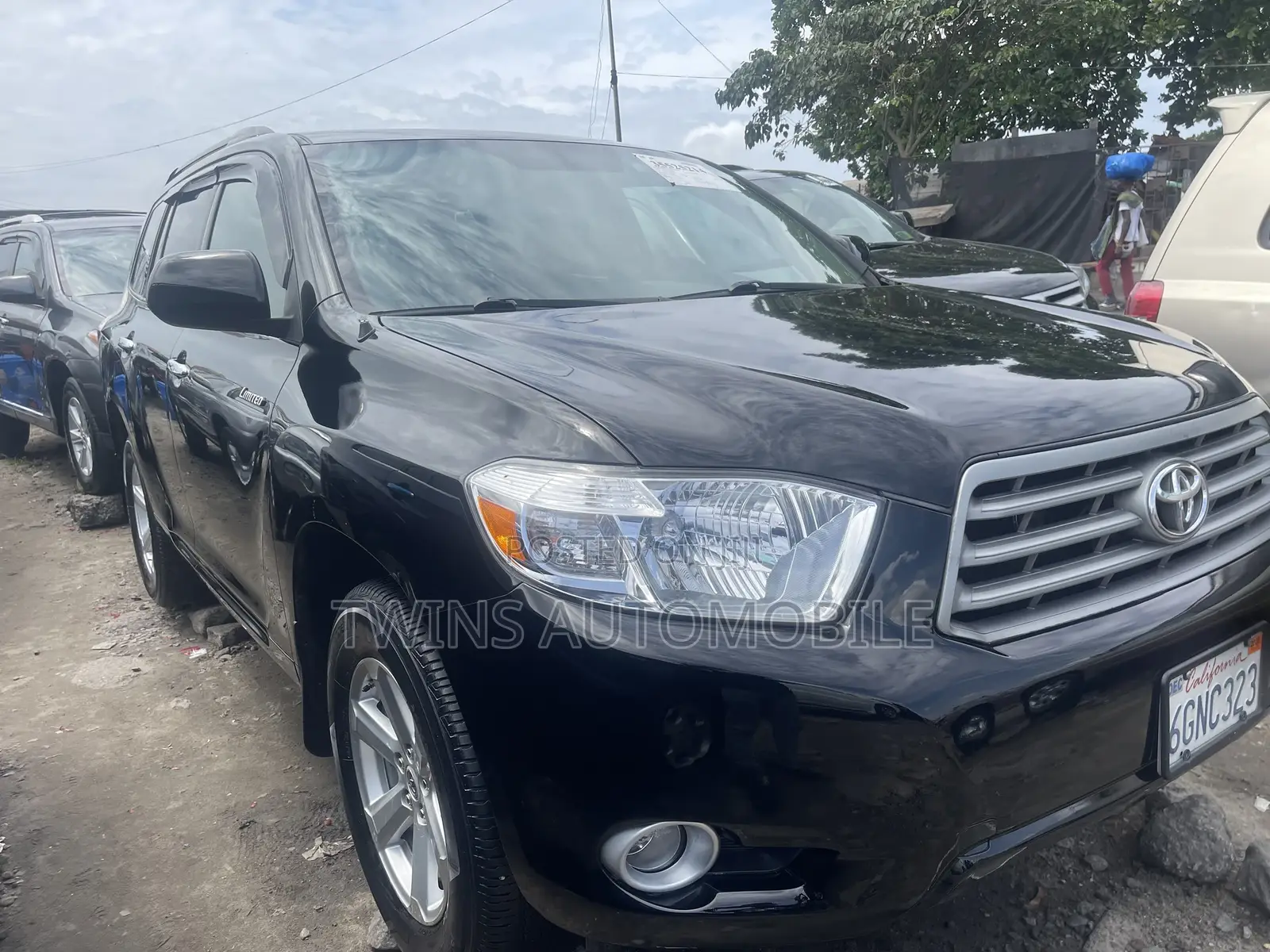 Toyota Highlander Limited 2008 Black