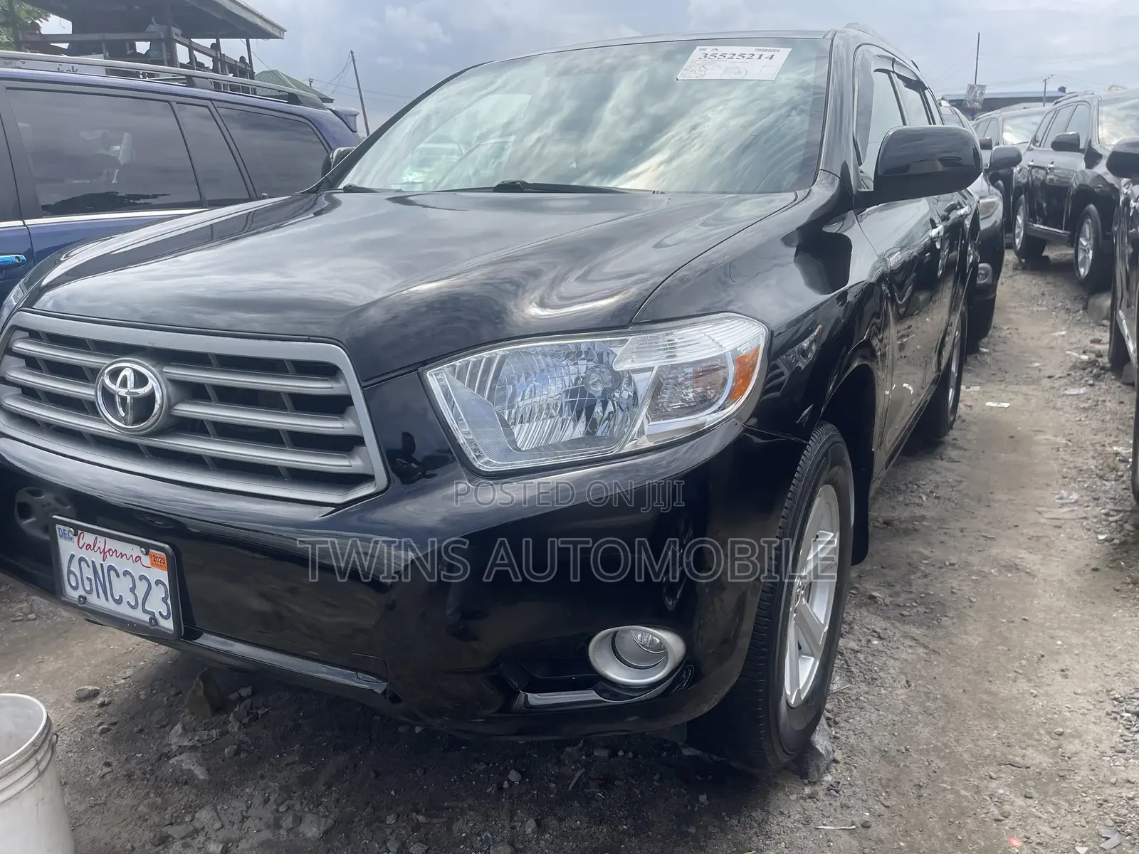 Toyota Highlander Limited 2008 Black