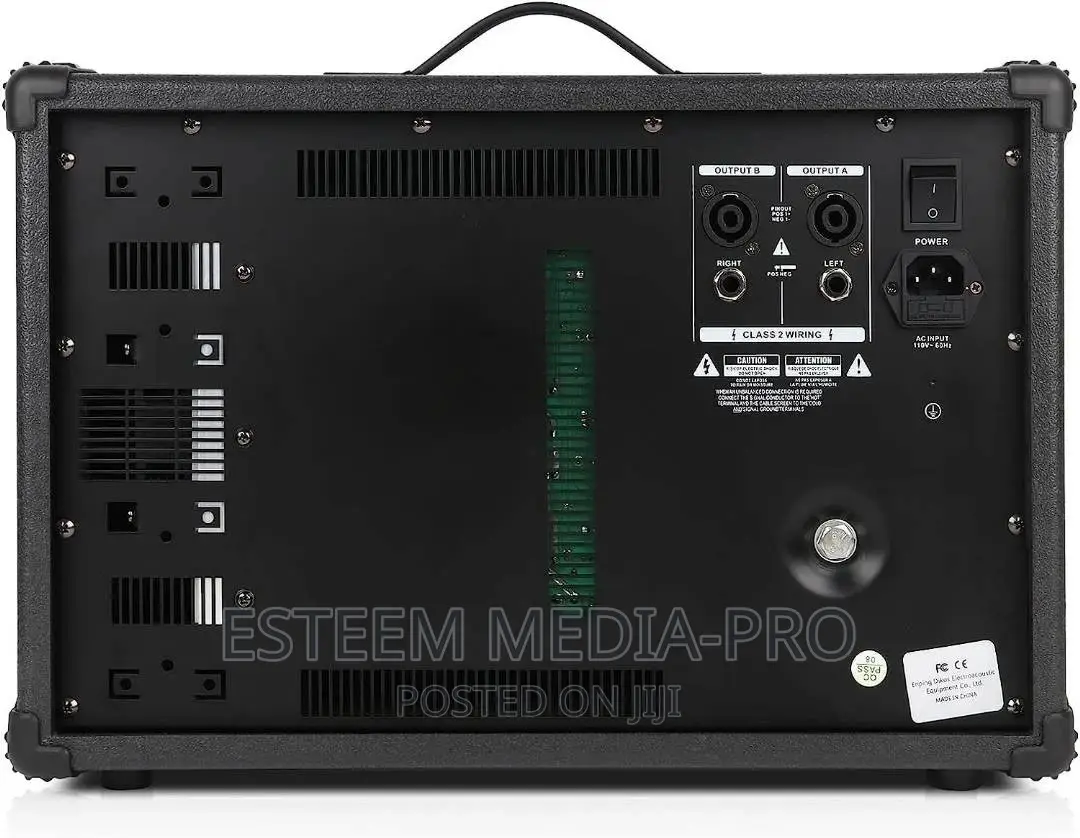 Tuga Pm1202 900-Watt 10 Channel Stage Power Mixer