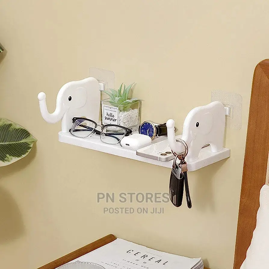 Wall Shelf Cute Elephant Wall Storage