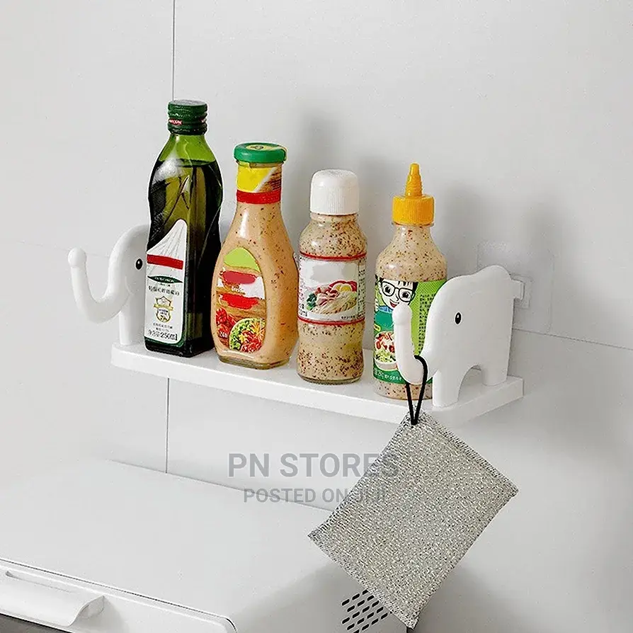 Wall Shelf Cute Elephant Wall Storage