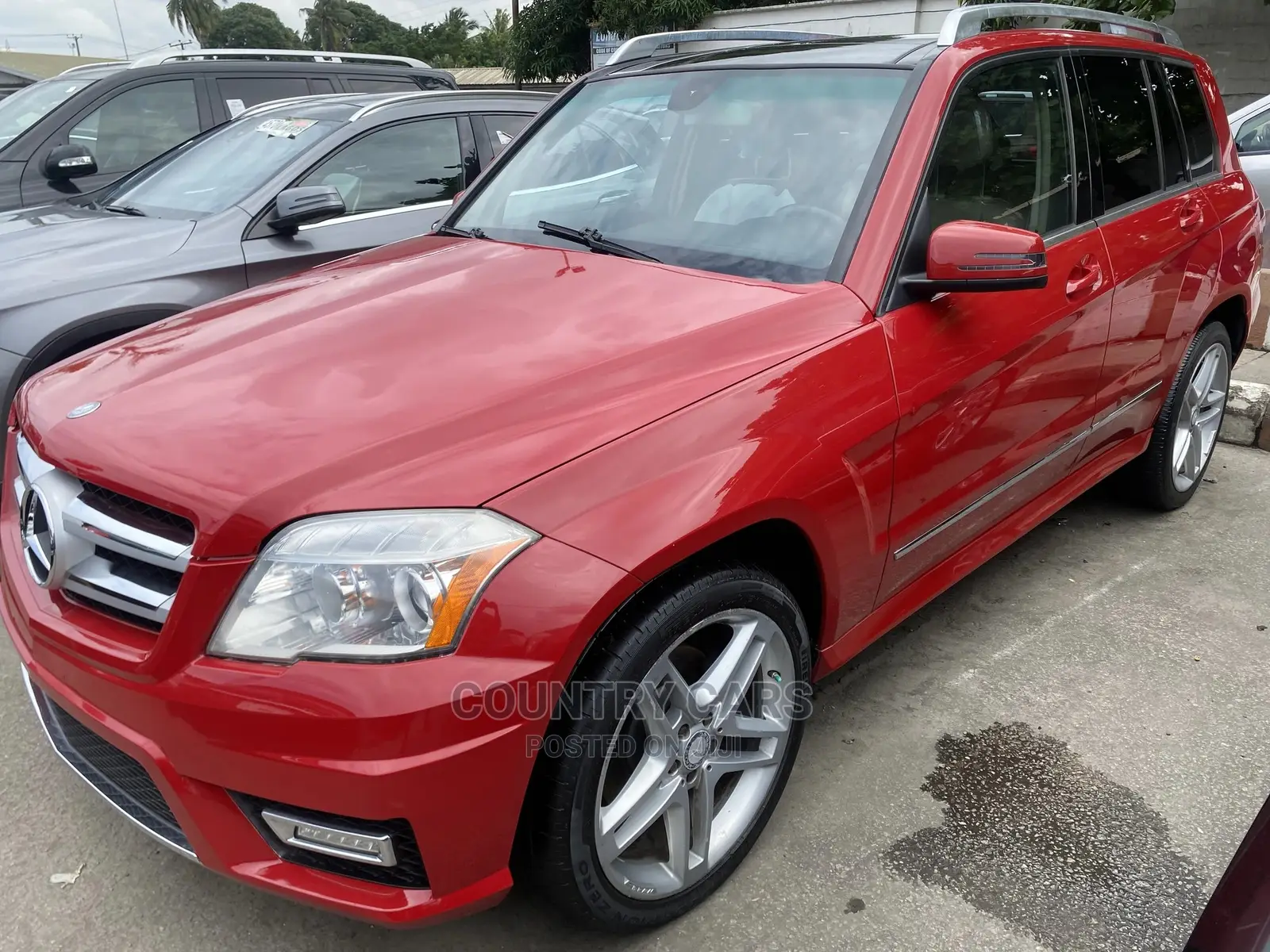 Mercedes-Benz GLK-Class 350 4MATIC 2012 Red