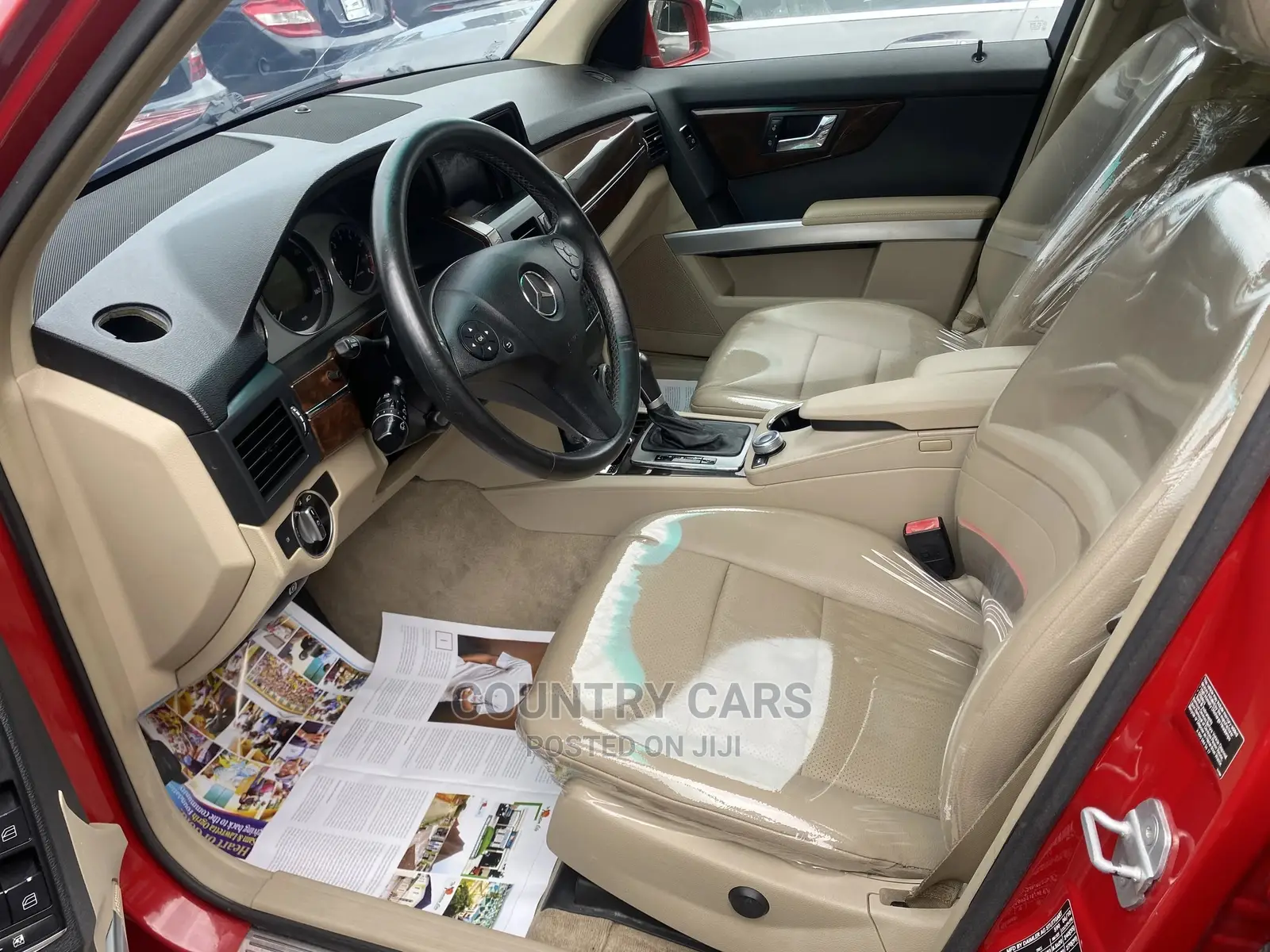 Mercedes-Benz GLK-Class 350 4MATIC 2012 Red