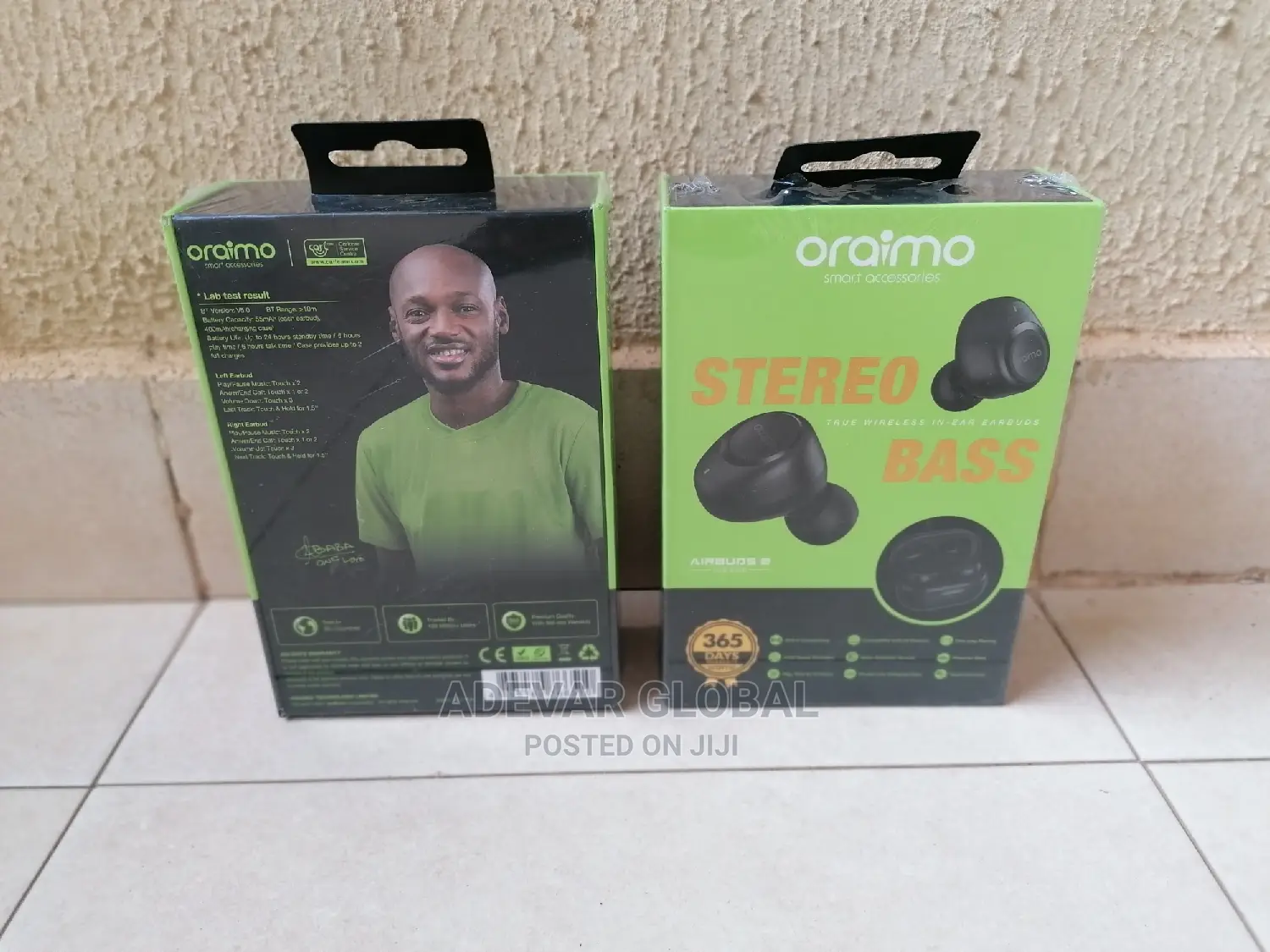 Oraimo Airbuds 2 Wireless Bluetooth Earphone OEB-E92D in-Ear