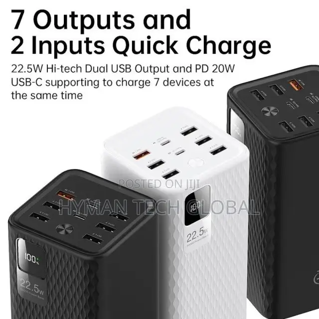 JOKO Fast Charger Power Bank 22.5W High Capacity 50000mah