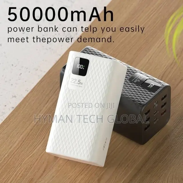 JOKO Fast Charger Power Bank 22.5W High Capacity 50000mah
