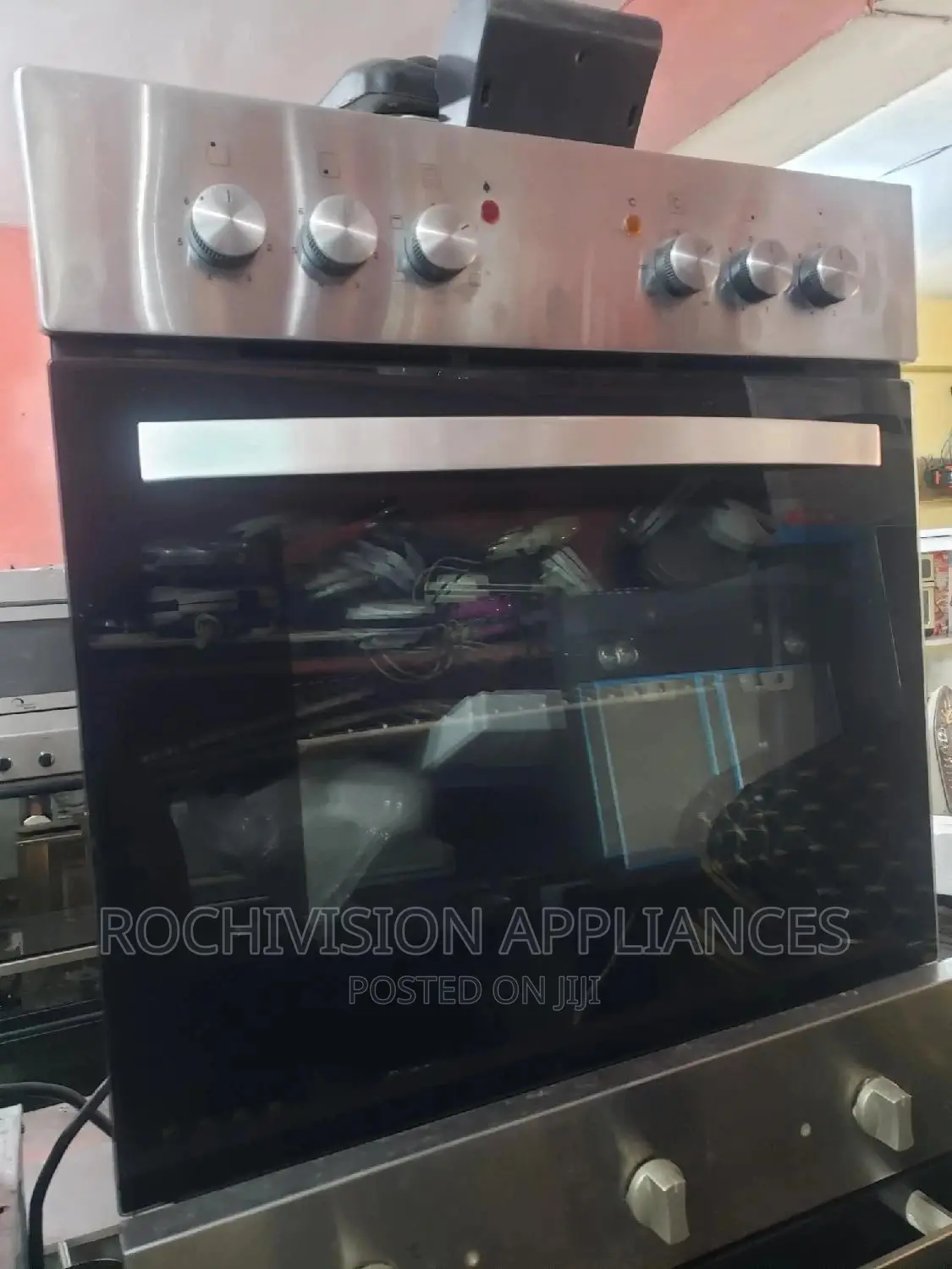 Gas and Electric Oven Built in Oven Cabinet