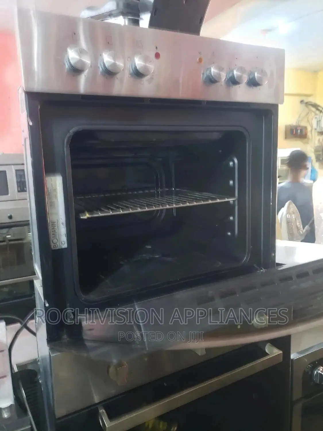 Gas and Electric Oven Built in Oven Cabinet