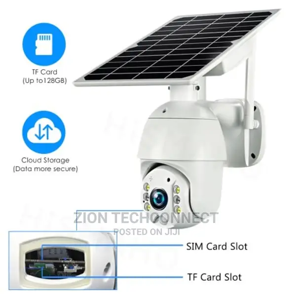 Solar Camera 4G PTZ With Memory Card