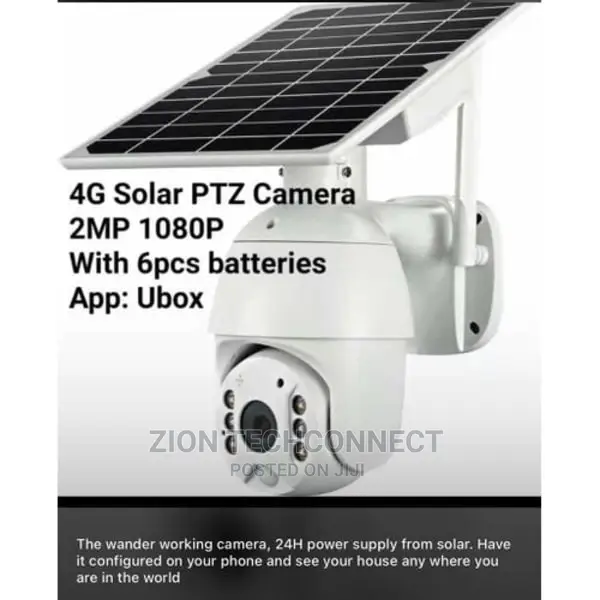 PTZ Solar Energy Intelligent Alert Camera
