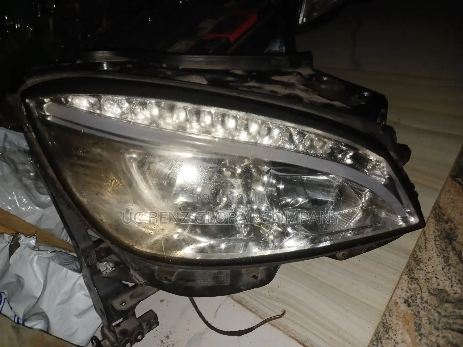 Headlamp C300 2008 -2015 Yahoo LED Light