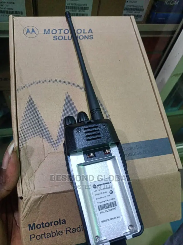 Motorola Gp3288 VHF Portable Radio