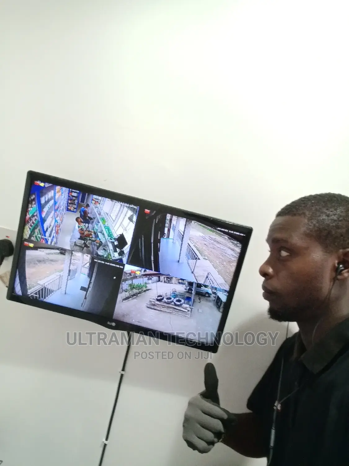 Complete CCTV Camera System Installation