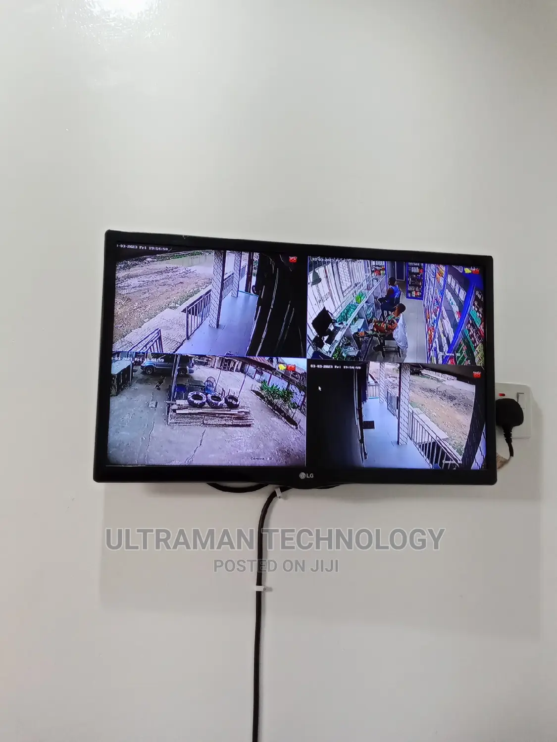 Complete CCTV Camera System Installation