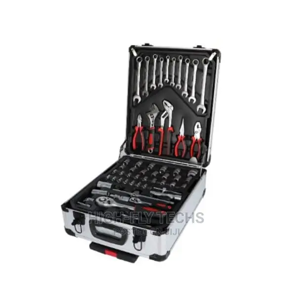 187PCS Tool Set With Combination Wrench Alum Case