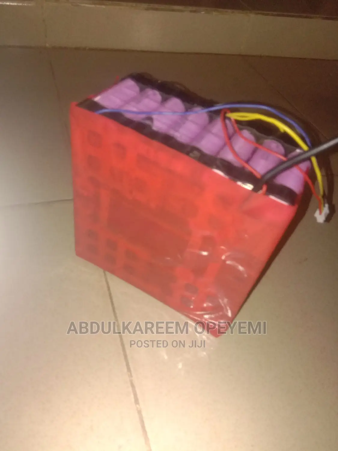 Custom Build Ebike Battery