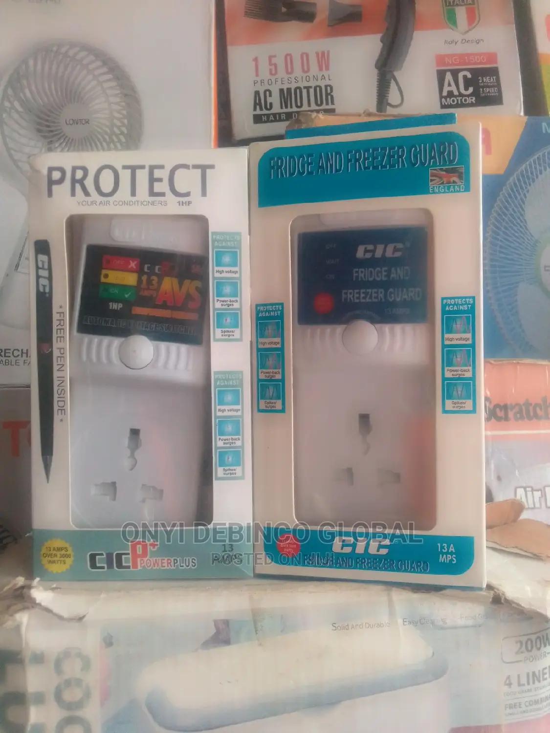 Surge Automatic Tv/Dvd/Fridge Voltage Regulator White