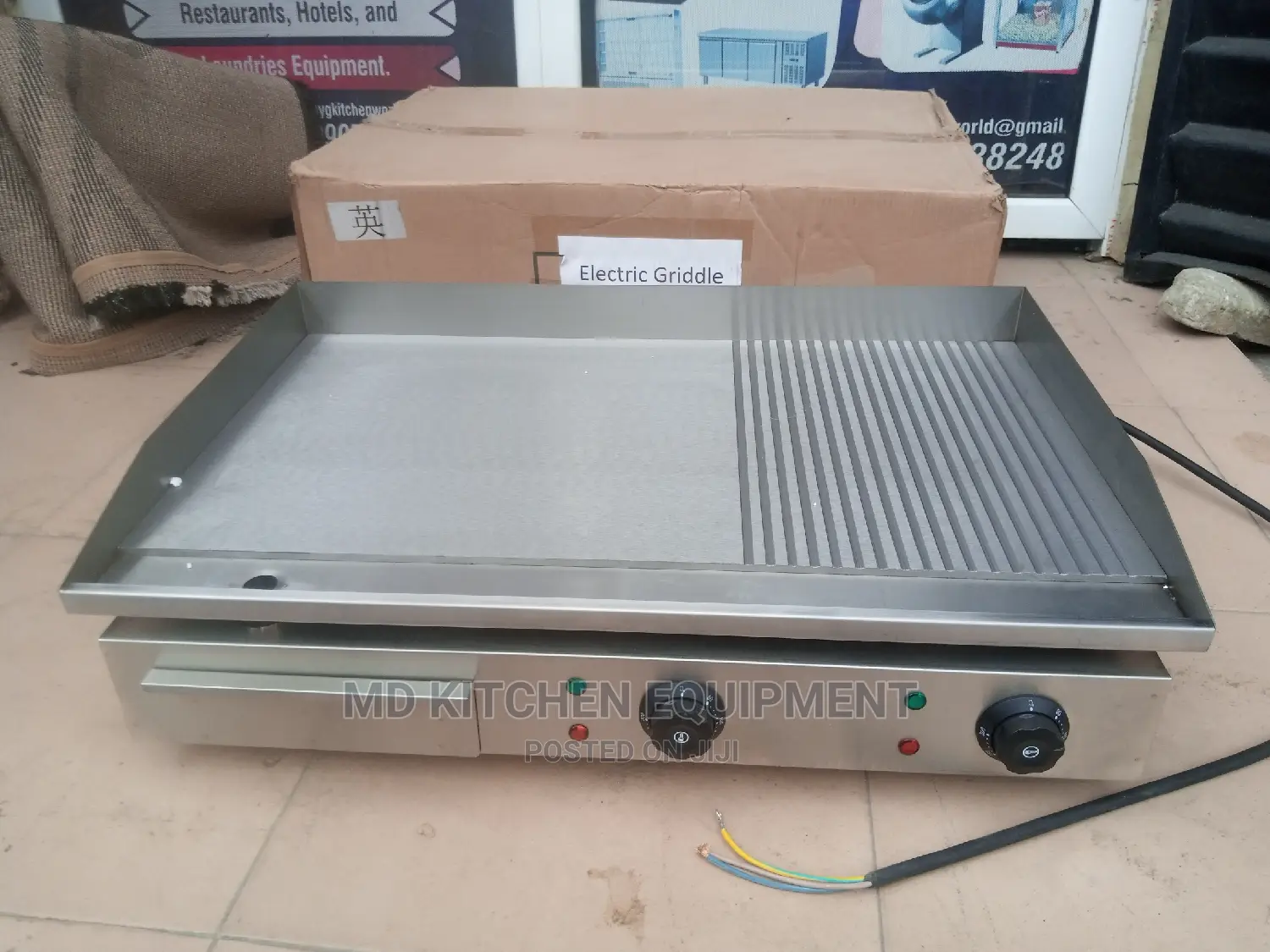 Industrial Electric Contact Grill