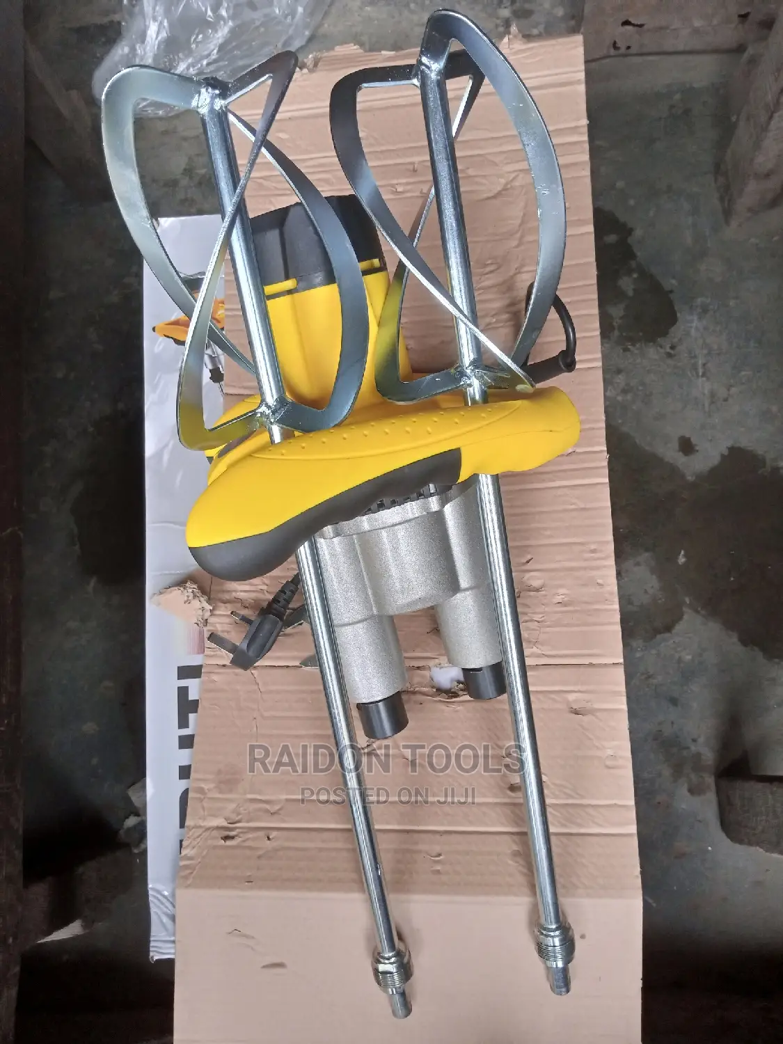 Heavy Duty Electric Hand Paint Mixer 2300W, Double Rod