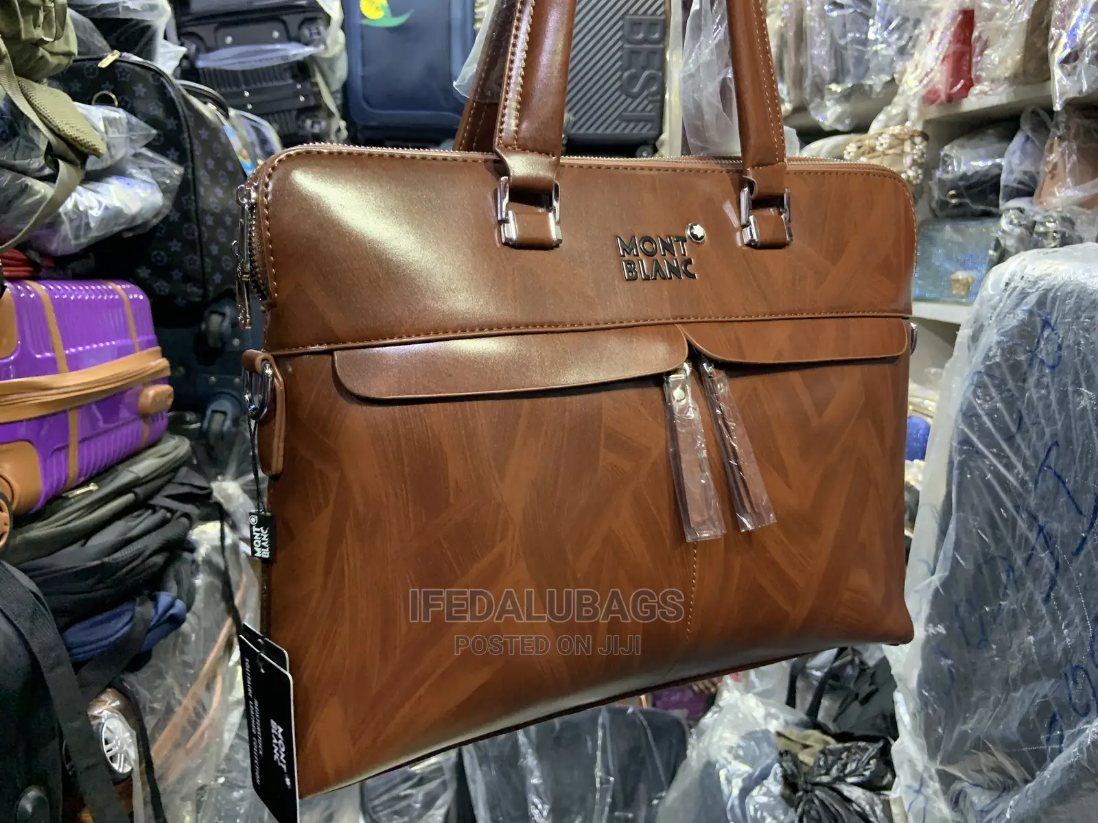 Quality Imported Mint Blac Laptop/Conference/Office Bag