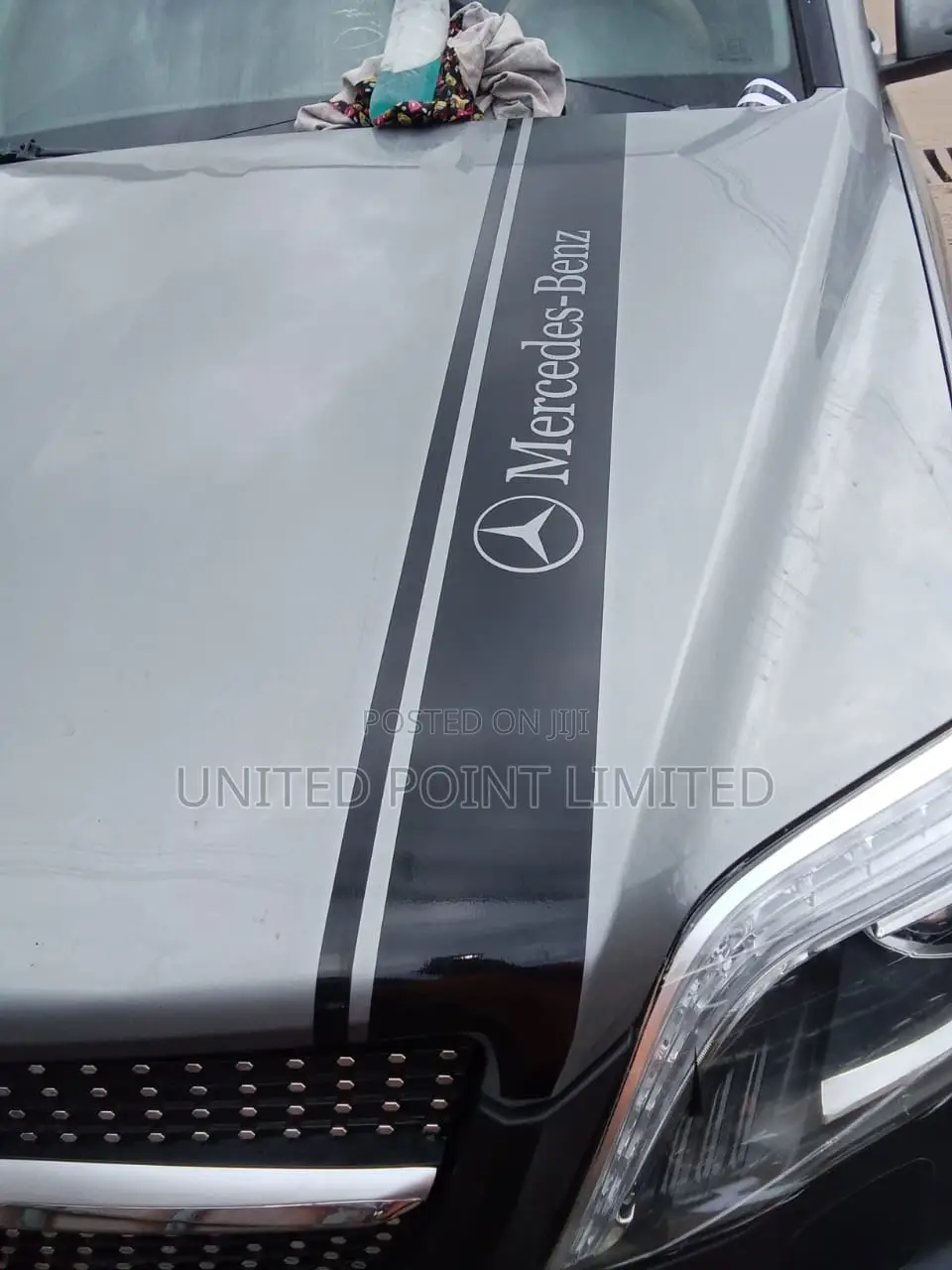 Benz Bonnet Sticker
