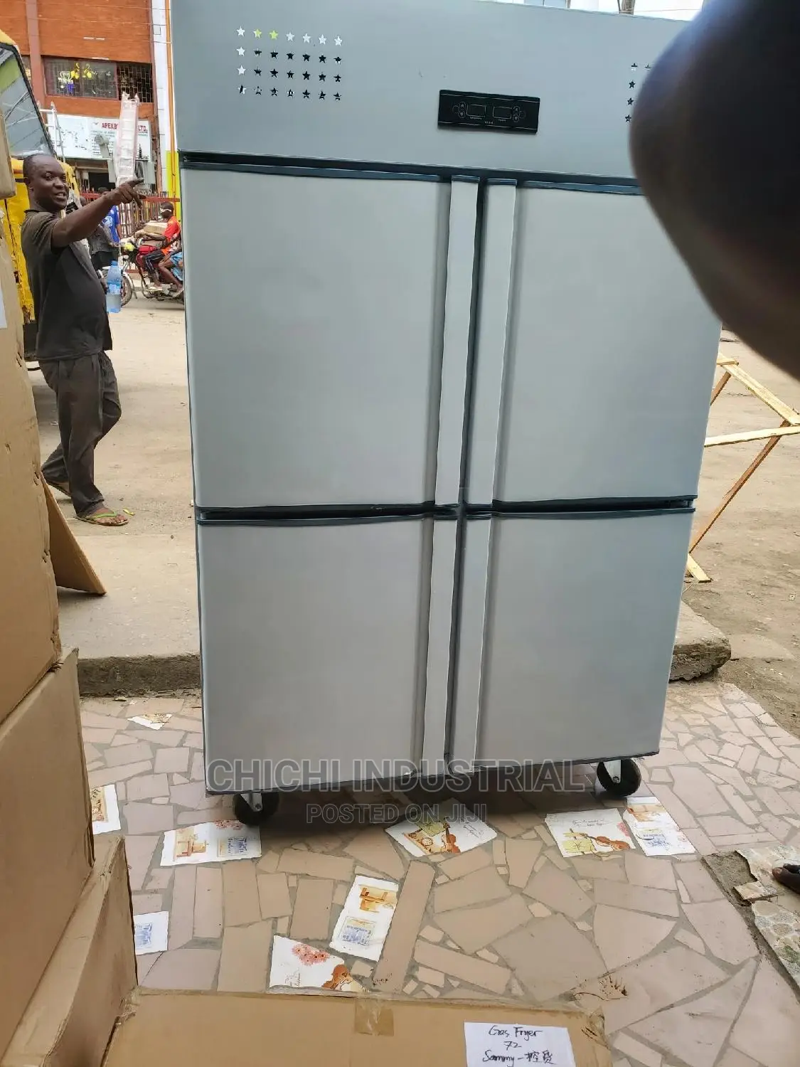4 Door Industrial Fridge and Freezer