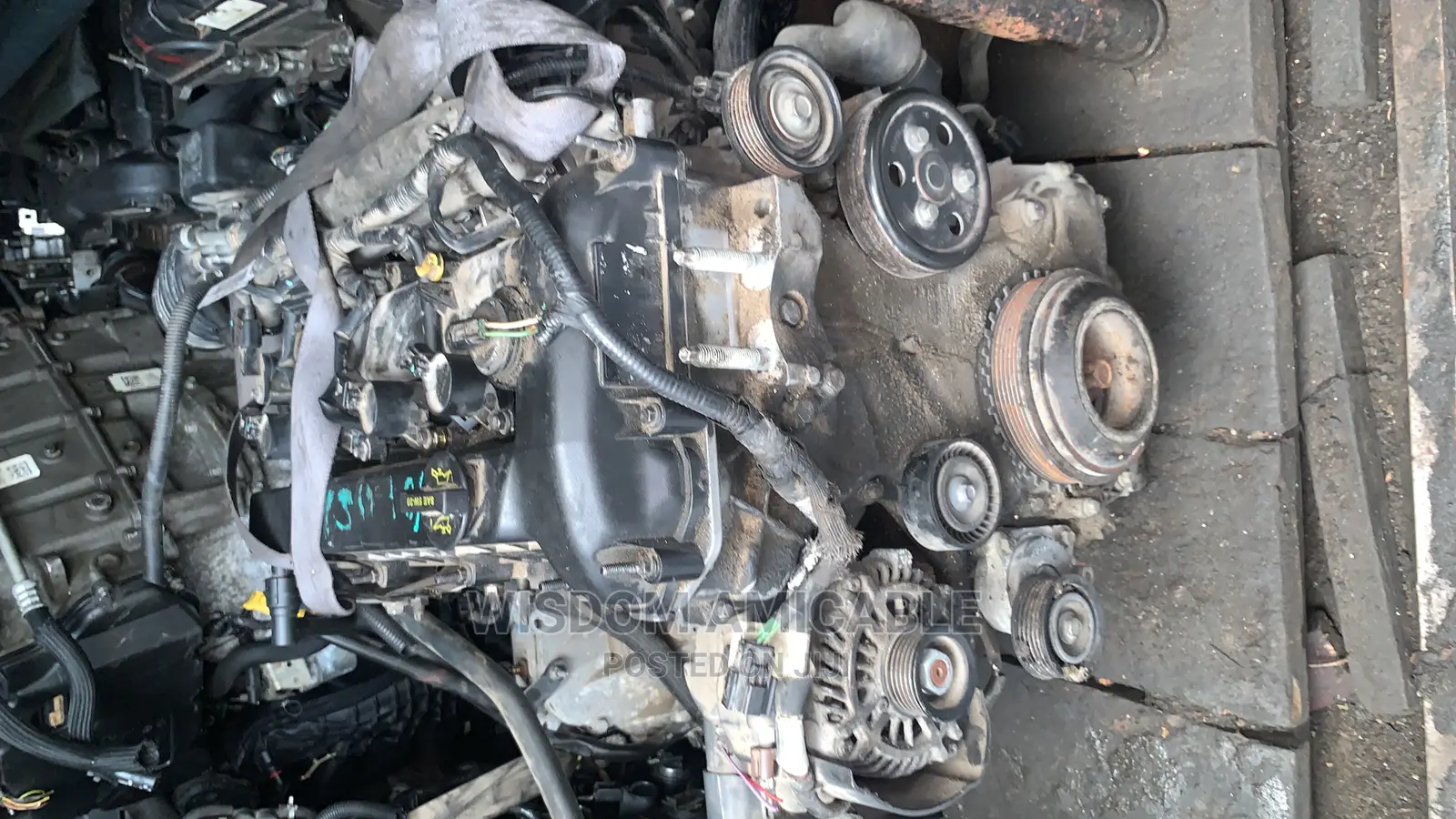 Complete Engine Ford Fusion 2008 Model Sold With Warranty