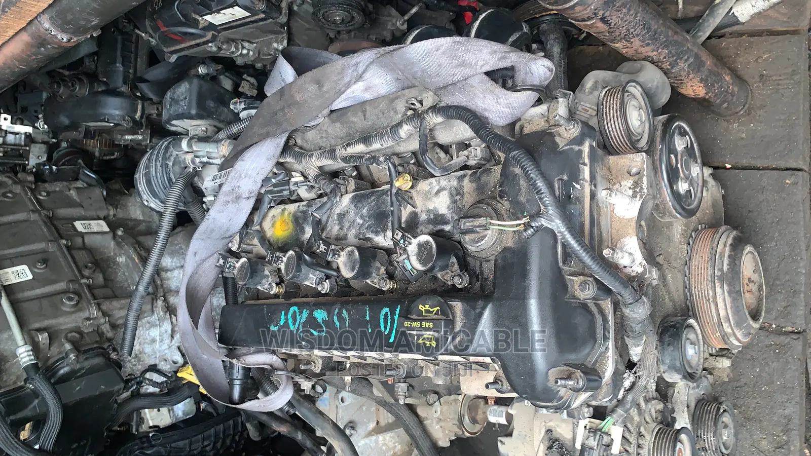 Complete Engine Ford Fusion 2008 Model Sold With Warranty