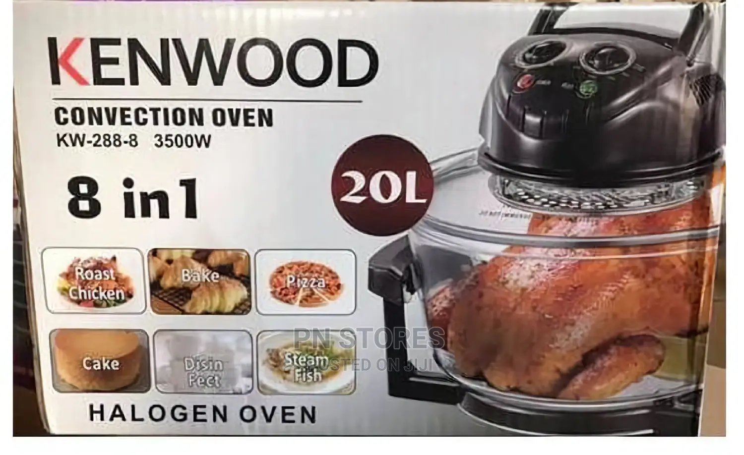 Kenwood 8 in 1convection Oven Halogen With Full Accessories