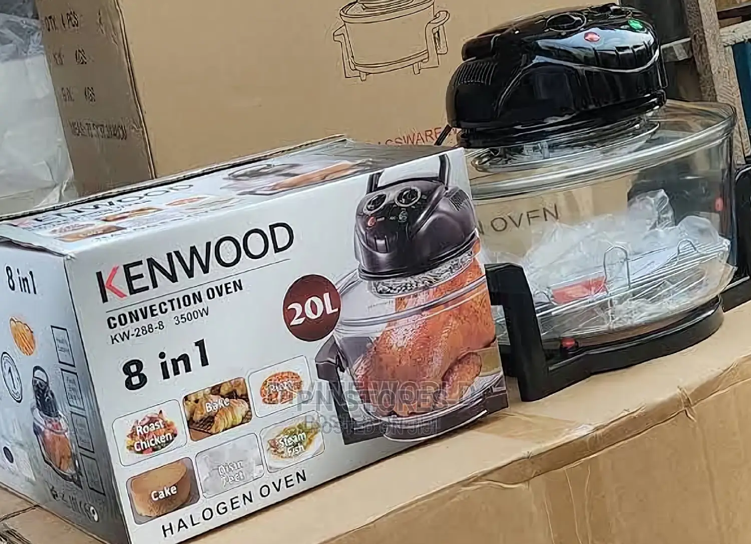 Kenwood 8 in 1convection Oven Halogen With Full Accessories