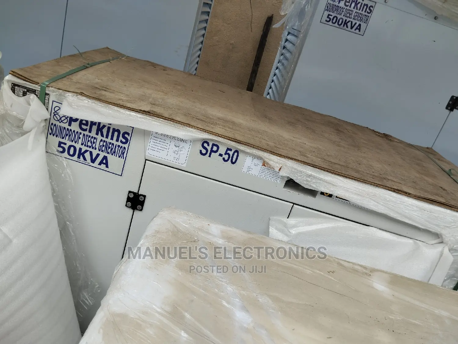 Brand New(50kva) Perkins Diesel Soundproof Generator 100%