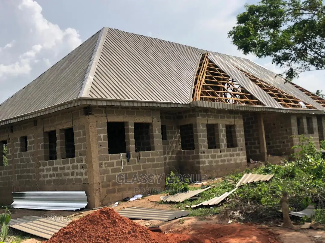 Aluminum Longspan 0.5mm With Aluminum Parapet