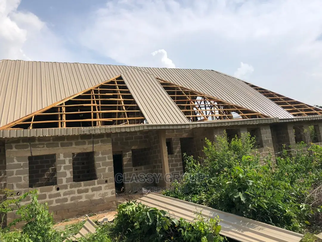 Aluminum Longspan 0.5mm With Aluminum Parapet