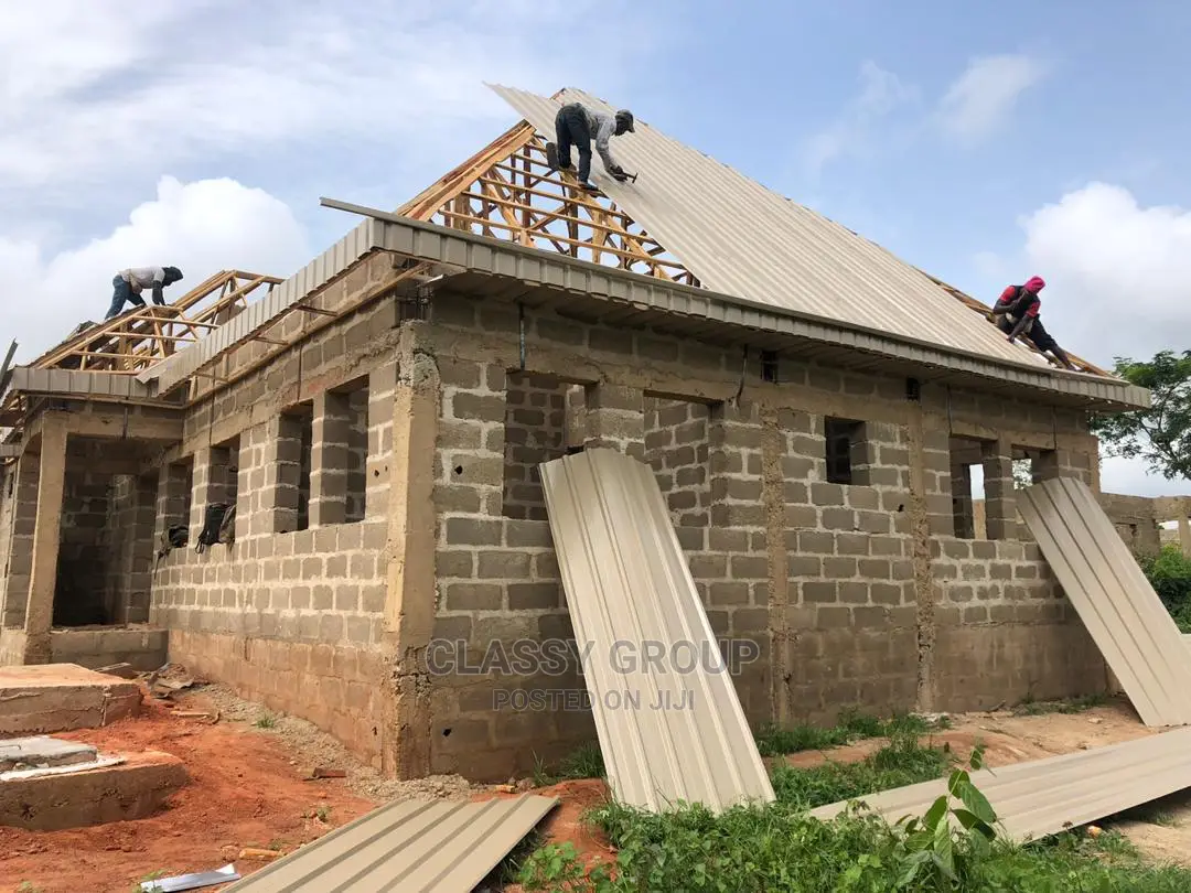 Aluminum Longspan 0.5mm With Aluminum Parapet