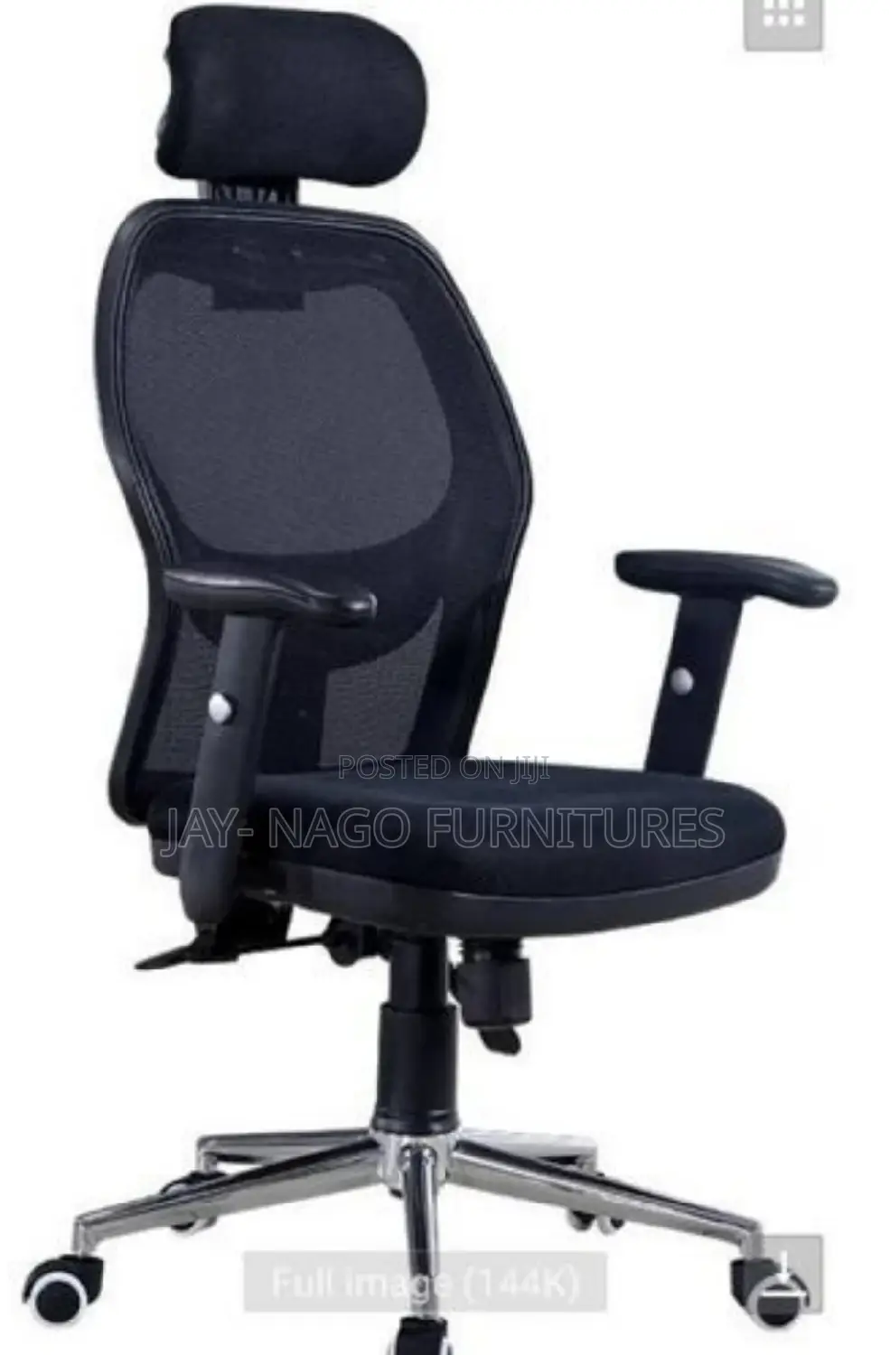 High Back Ergonomic Mesh Office Chair With Headrest