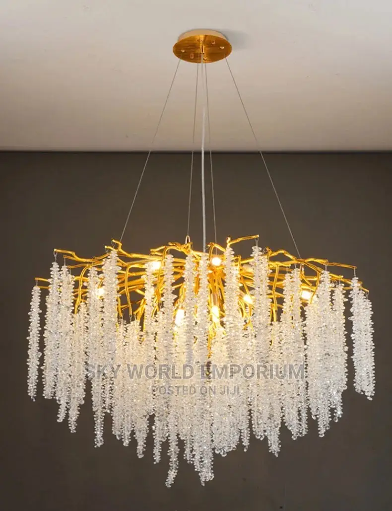 Europe Luxury Crystal Chandeliers for Living Room