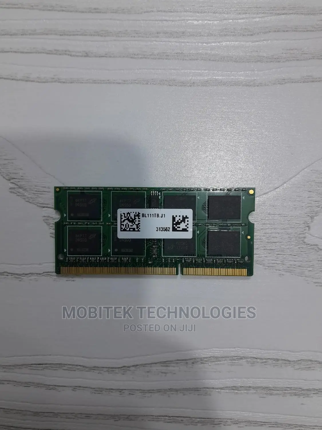 Crucial 8gb Ddr3l-1600 Sodimm Laptop Ram