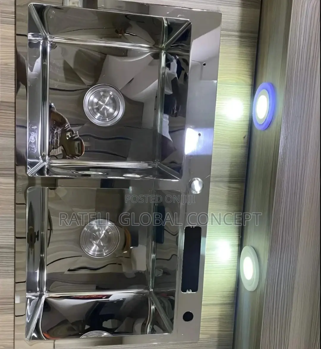 Mirror Gold Kitchen Sink