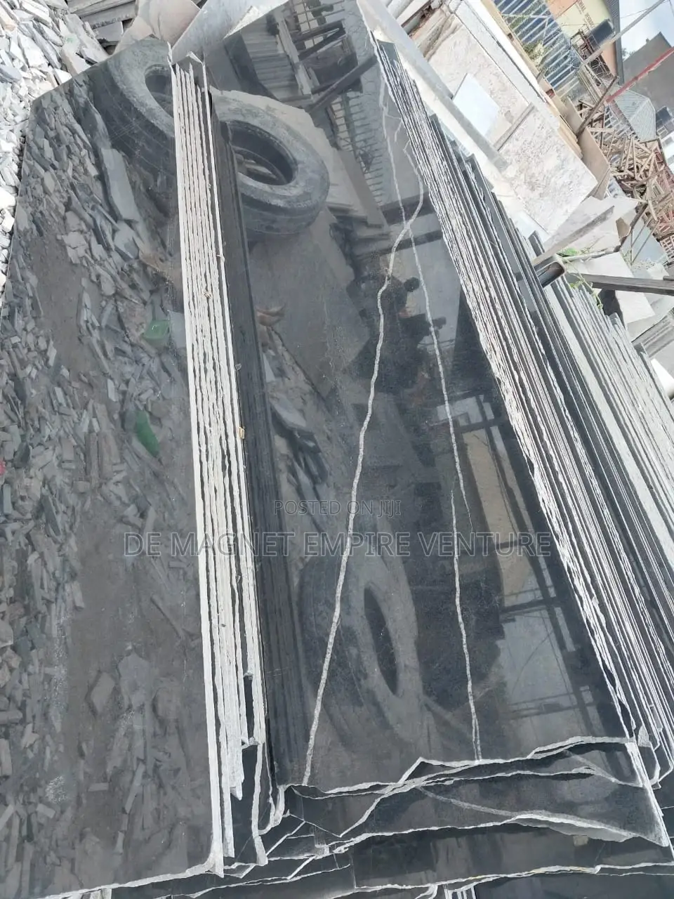 Slabs for Both Kitchen Tops and Staircase Floors