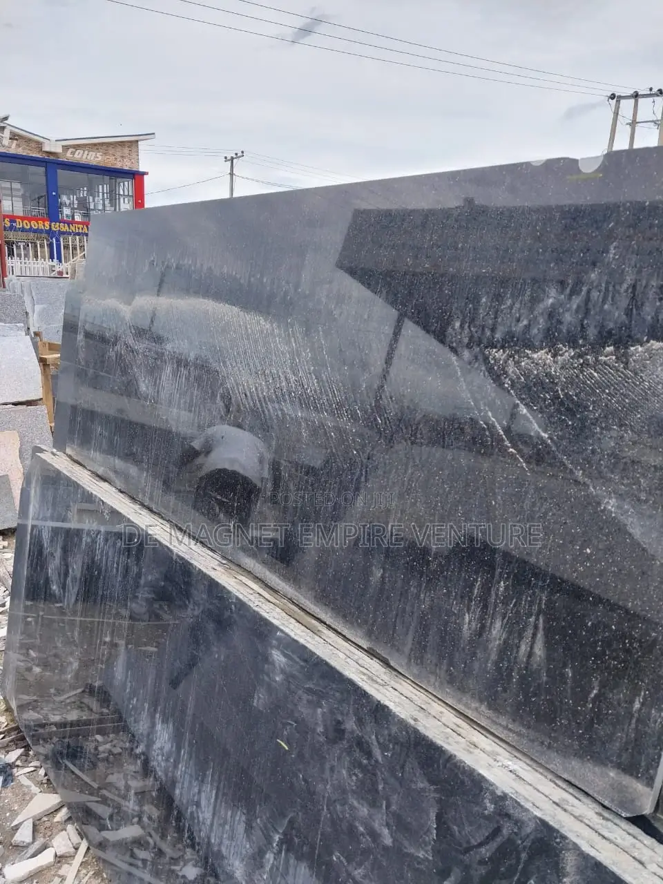 Slabs for Both Kitchen Tops and Staircase Floors