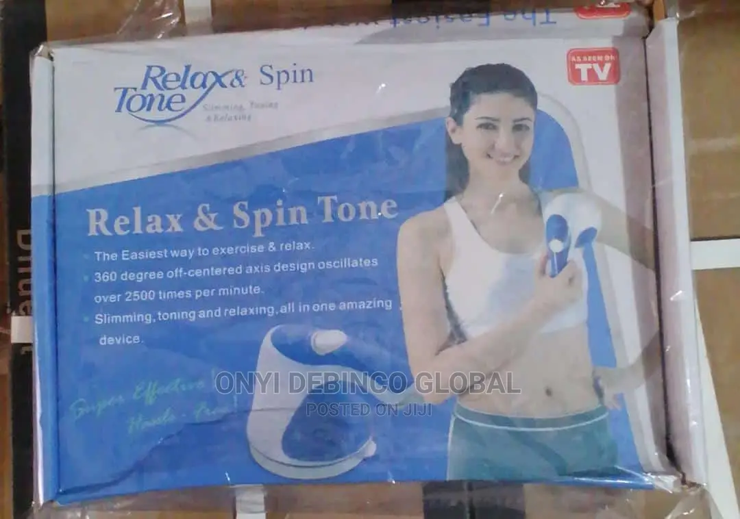 Relax Spin Tone Full Body Massager, Slimming Exerciser