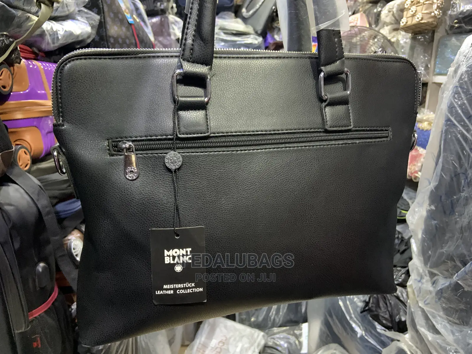 Quality Imported Black Mont Blac Laptop/Conference/Officebag