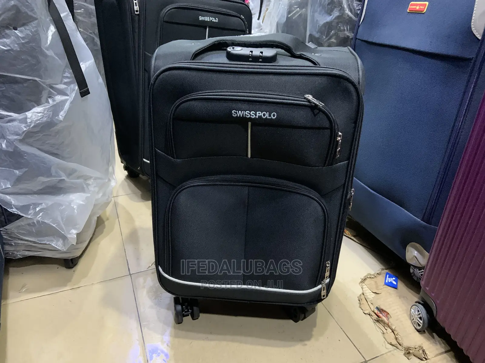 Small Size Light Weight Swiss Polo Traveling Luggage