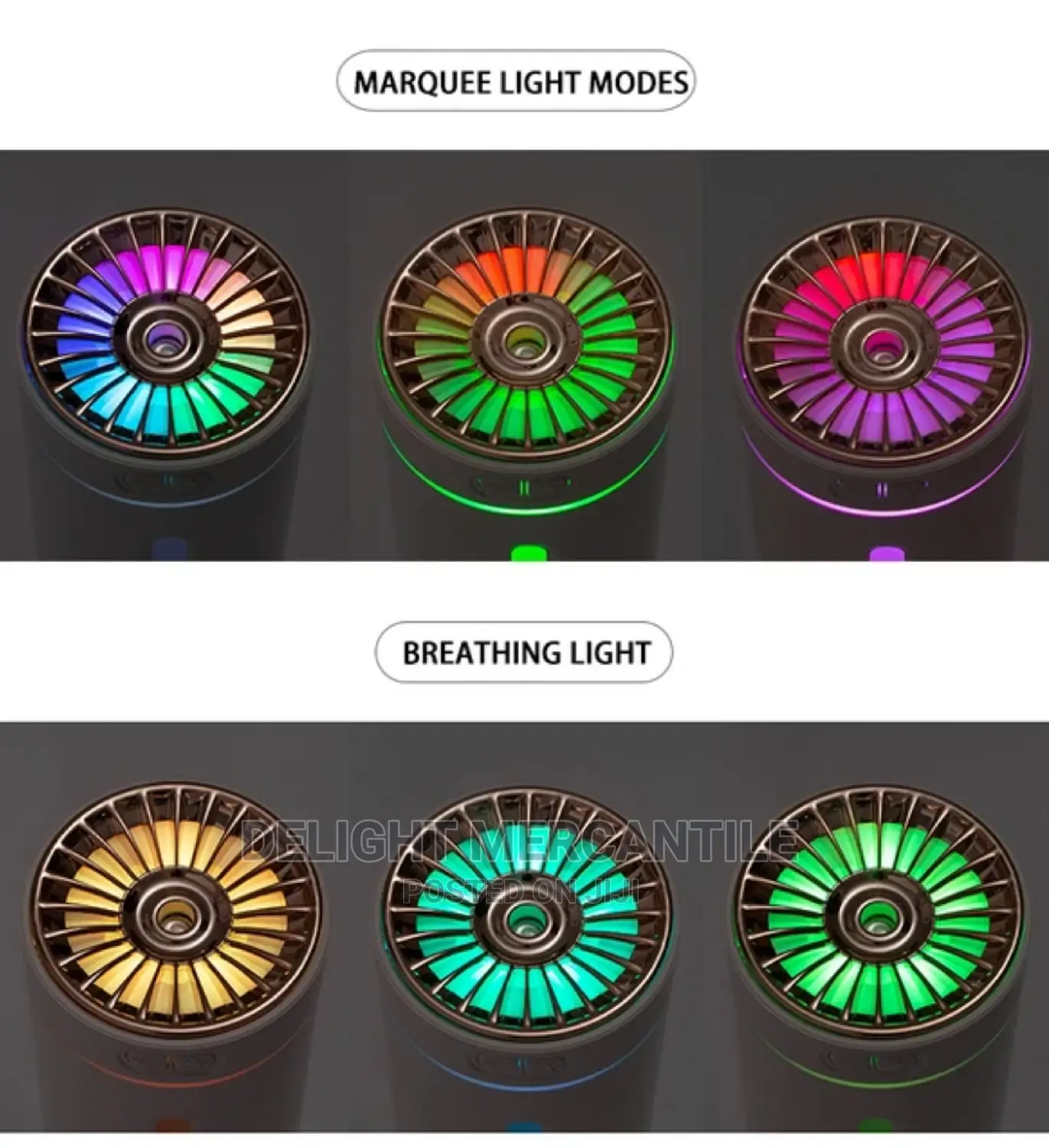 Rechargeable Car Home Diffuser Humidifier