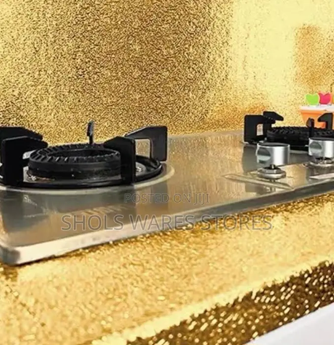 5m Kitchen Aluminium Wall Paper