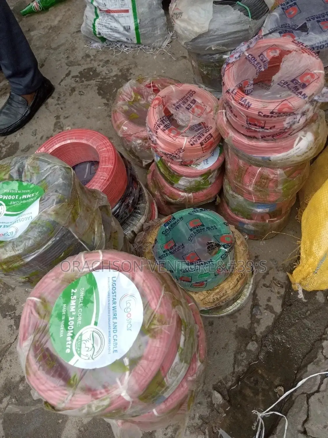 Original PVC Coleman Wire's and Cable All Sizes