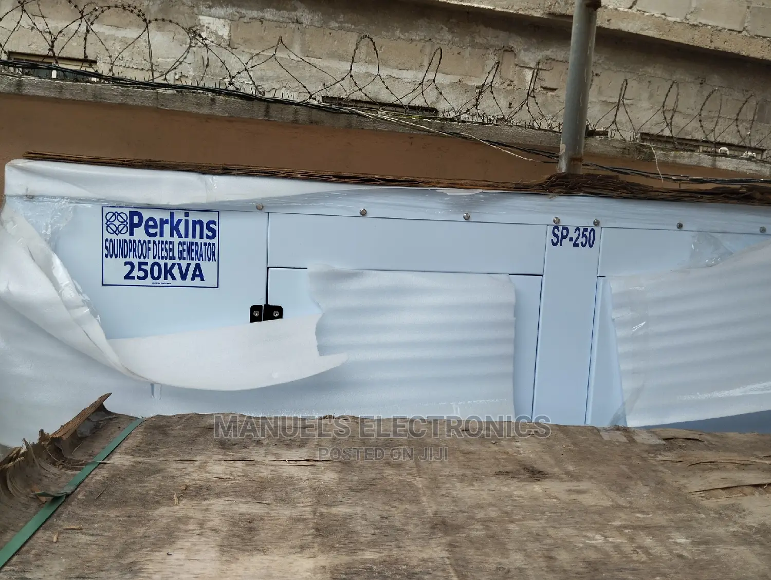 Brand New(250kva) Perkins Diesel Soundproof Generator