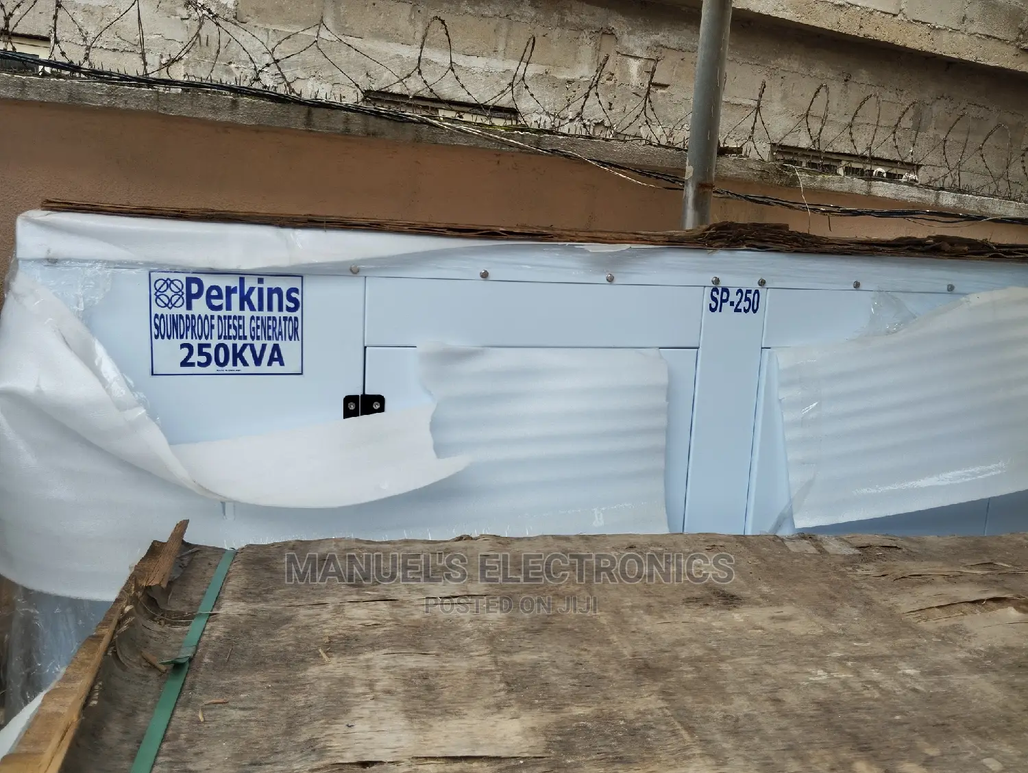Brand New(250kva) Perkins Diesel Soundproof Generator