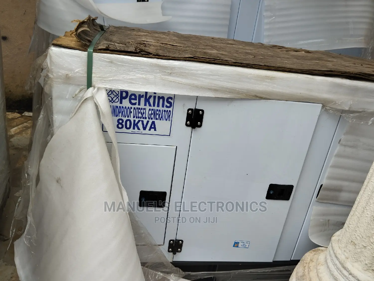 (80kva) Brand New Perkins Diesel Soundproof Generator 100%