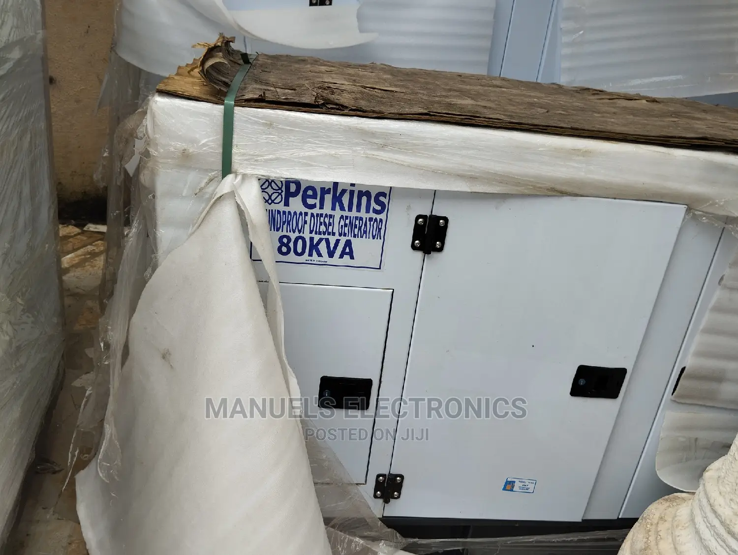 (80kva) Brand New Perkins Diesel Soundproof Generator 100%